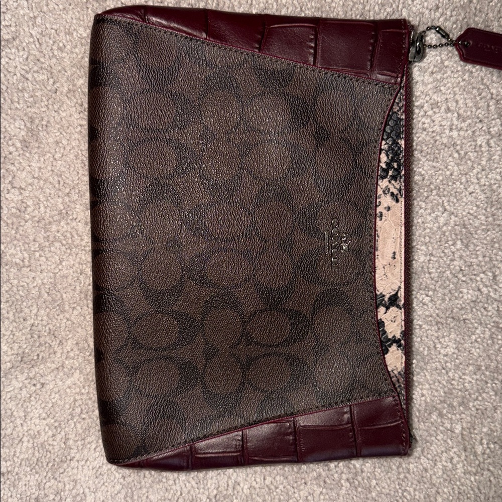 Coach clutch bag